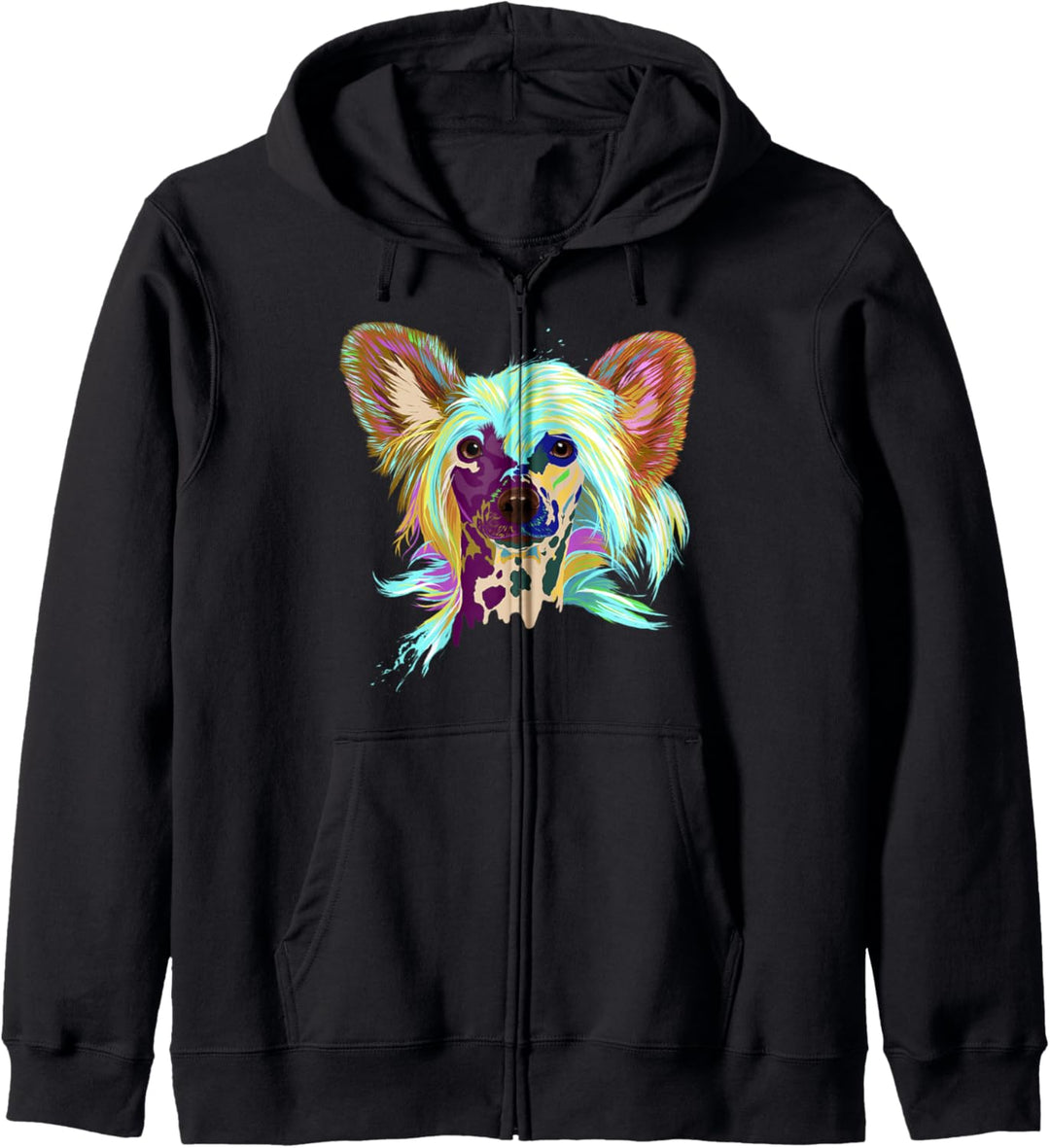Hund Chinesischer Schopfhund Kapuzenjacke