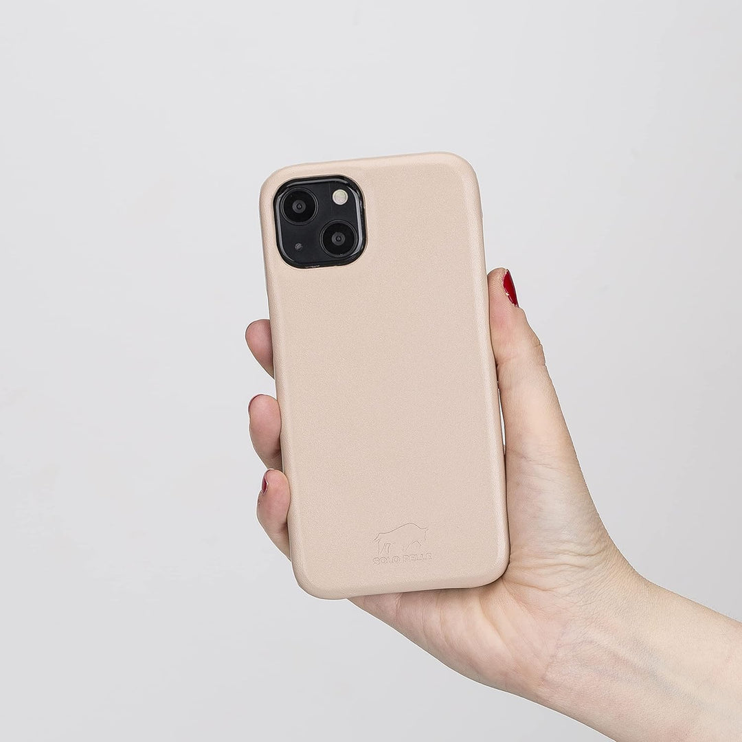Solo Pelle Lederhülle für das iPhone 13 in 6.1 Zoll Princeton Case Leder Hülle Ledertasche Backcover