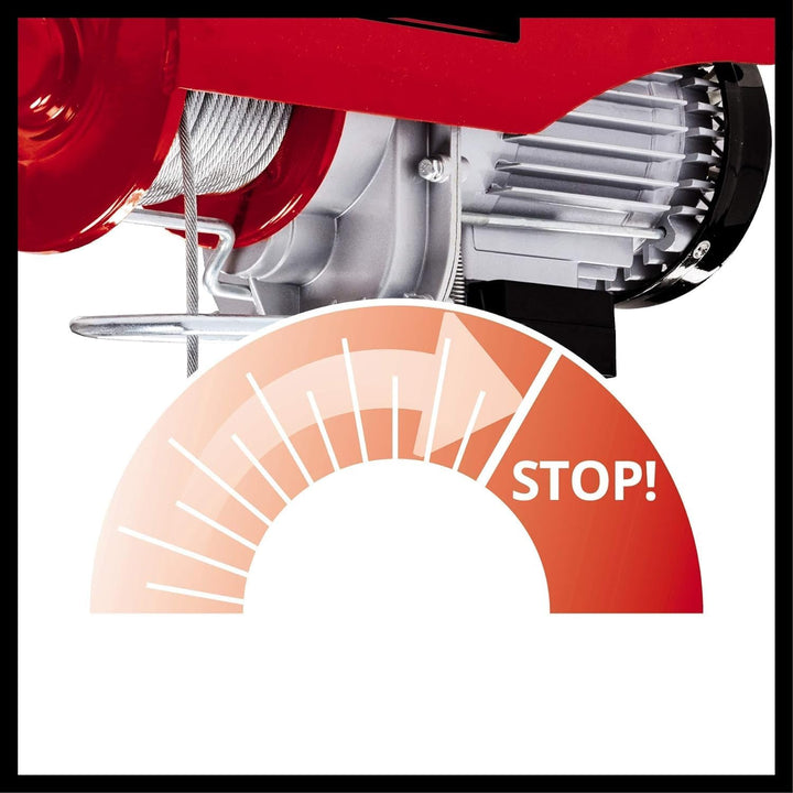 Einhell Seilhebezug TC-EH 600 (1050 W, Tragkraft ohne Umlenkrolle 300 kg auf 18 m/mit Umlenkrolle 60