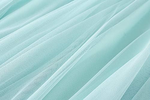 Damen Rock Sommer Langer Tüllrock A-Linie Faltenrock Knöchellang Hoher Bund Schick Maxirock Elastisc