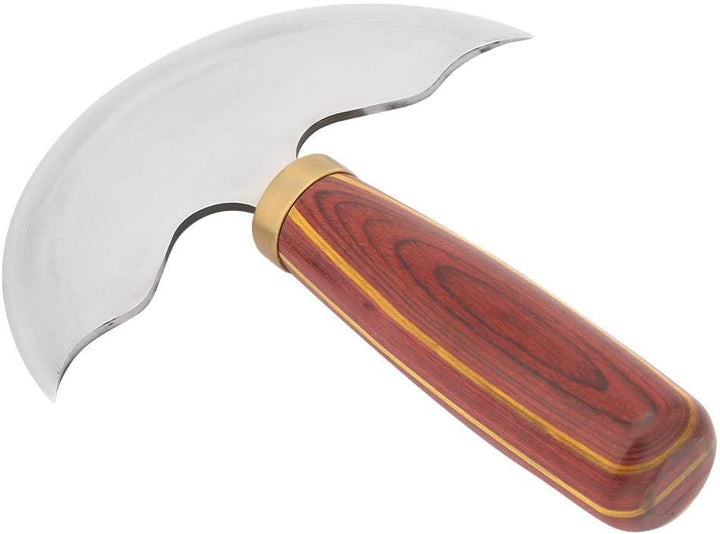 Lederhandwerk Trimmwerkzeug Leder Rundmesser Schnellarbeitsstahl Leder DIY Schneidwerkzeug zum Schne