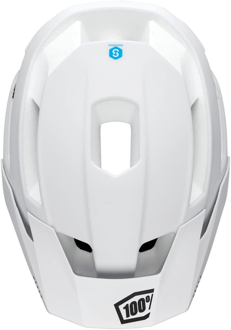100% CASCOS Altis Helmet Cpsc/Ce White-S/M Helme, Weiss, Estándar