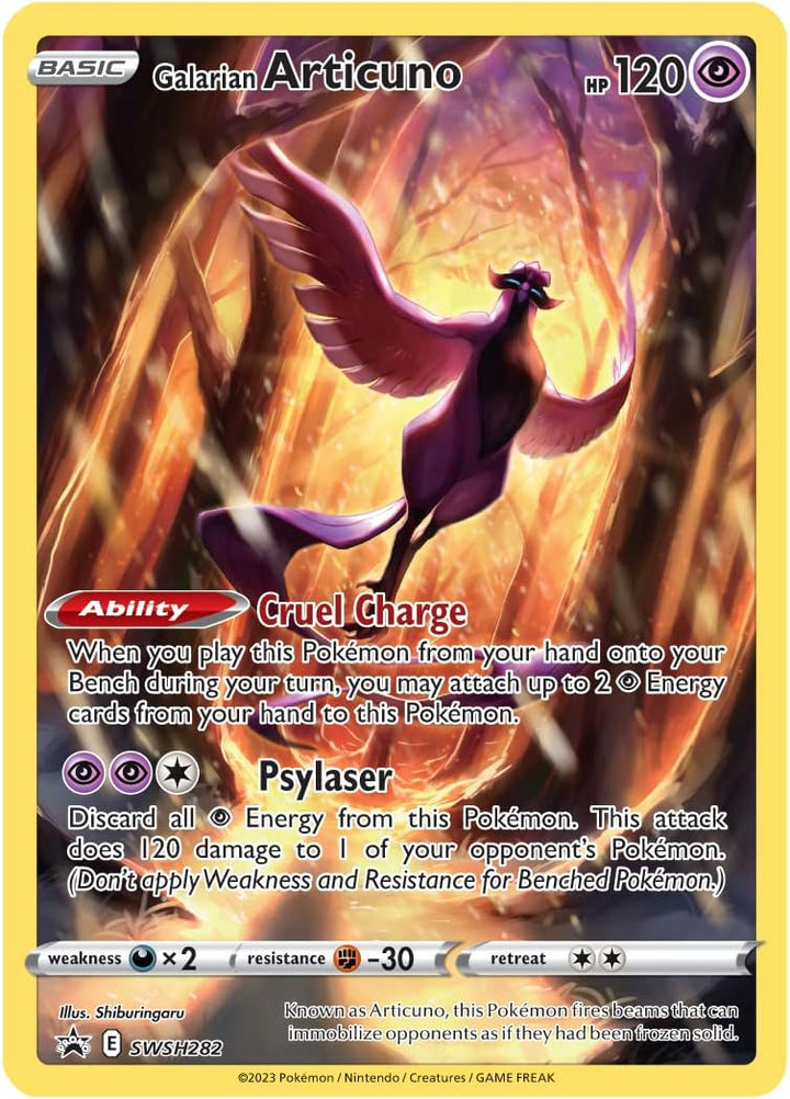 Pokémon-Sammelkartenspiel: Tin-Box Zenit der Könige – Galar-Arktos (1 holografische Karte & 4 Booste