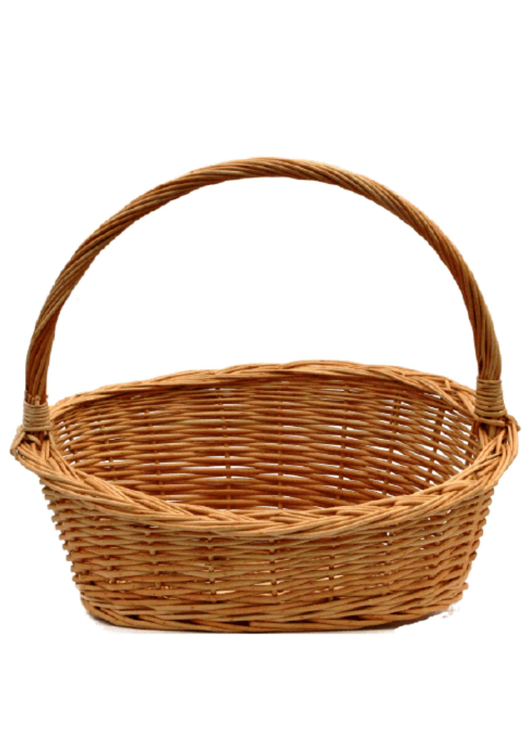 Präsentkorb, Weidenkorb, Geschenkkorb, Körbchen, Natur - Grösse L (44x33x38) Grösse L - 44x33x38