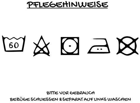 NICI Glubschis: Das Original – Bettwäsche Wendebettwäsche Set 2-teilig, 135x200 cm + 80x80 cm, All O