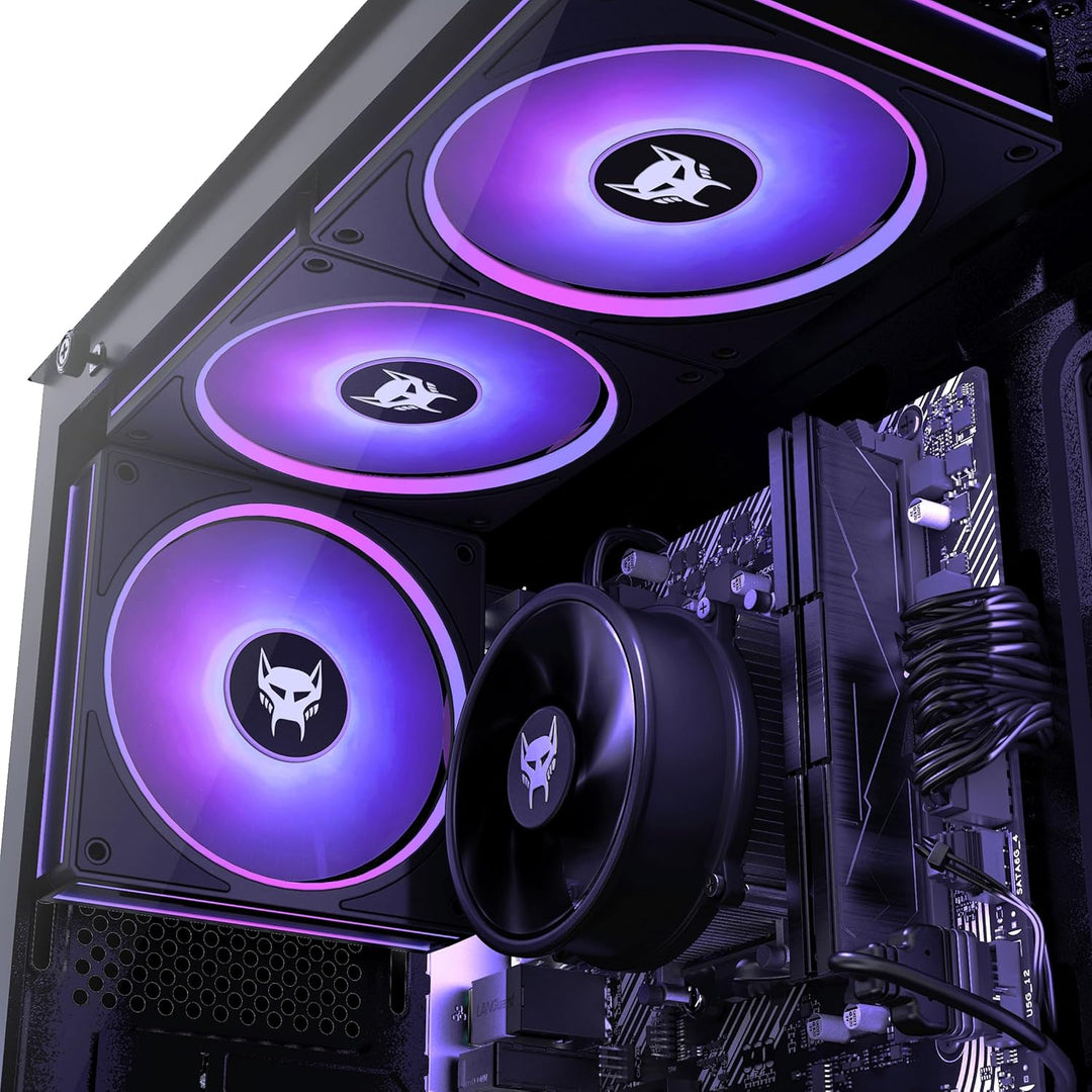 BEASTCOM Q3 Essential Gaming PC, AMD Ryzen AI 6X 5,00GHz 12 Threads, 4K Radeon 760M 8 Kern Grafik, 1
