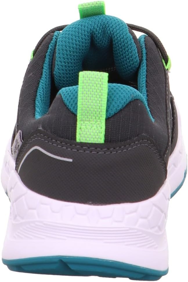 Superfit Jungen Free Ride Gore-tex Sneaker 32 EU Grau Grün 2000, 32 EU Grau Gr&#xFC;n 2000