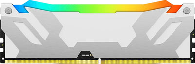 Kingston Fury Renegade RGB Weiss XMP 32GB 6400MT/s DDR5 CL32 DIMM Desktop Gaming Speicher Kit mit 2