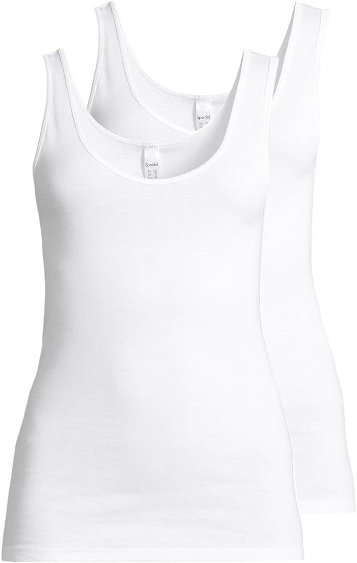 Speidel Achselhemd 1155 Nelly 2er Packung 46 Weiss, 46 Weiss