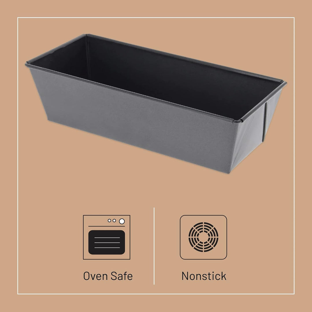 DE 471630 BUYER Brotbackform, Edelstahl, Silber, 27.9 x 20.1 x 10.9 cm
