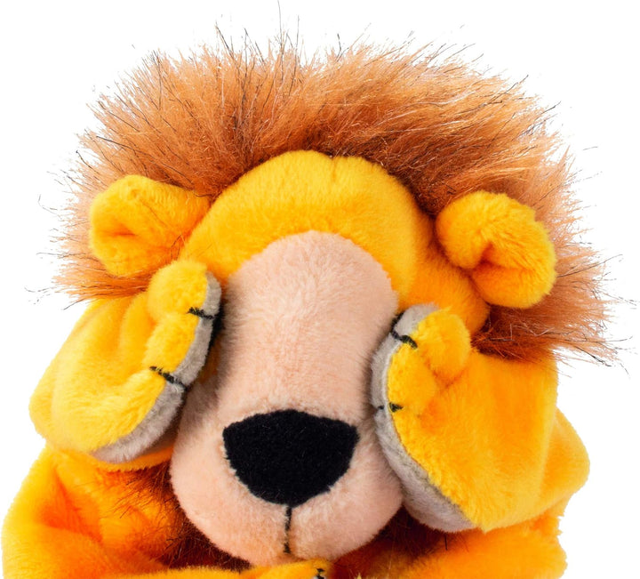 Beleduc 40127 - Handpuppe Löwe, Bewährt im Kindergarten, Mehrfarbig, Löwe