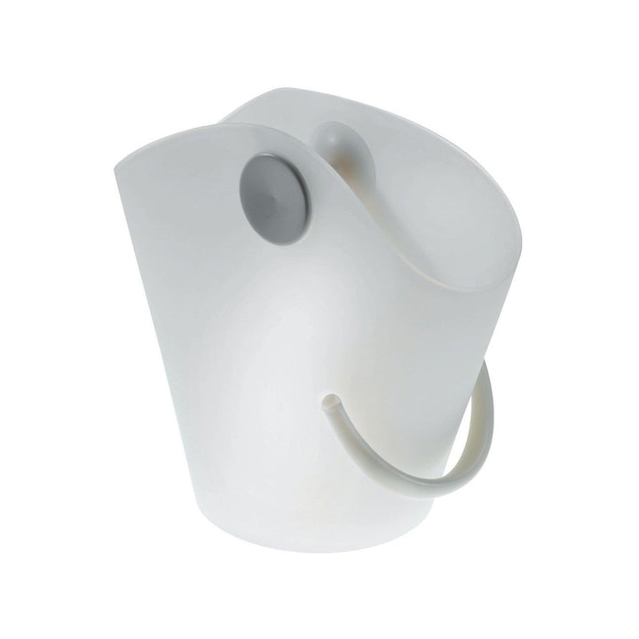 Alessi CHIRINGUITO Weinkühler, thermoplastisches Harz, eisgrau, 11 x 32 x 11 cm, Eisgrau