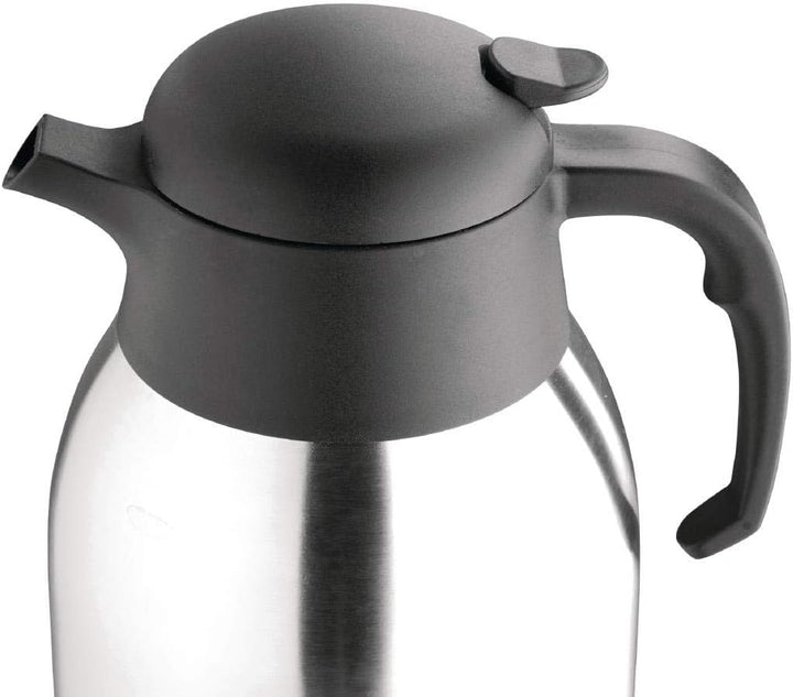 Olympia C092 unzerbrechlich Vakuum Krug, 1,5 l Kapazität, Edelstahl Finish, 215(H) x 143(Ø)