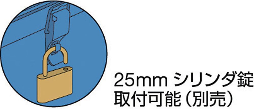 TRUSCO Y-410-B Winkelwerkzeugkoffer, 433 x 168 x 173,5 mm, Blau Blau 433X168X173.5, Blau 433X168X173