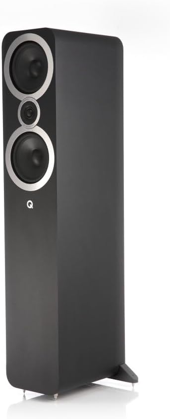 Q Acoustics 3050i Standlautsprecher QA3556 in Schwarz/Paar