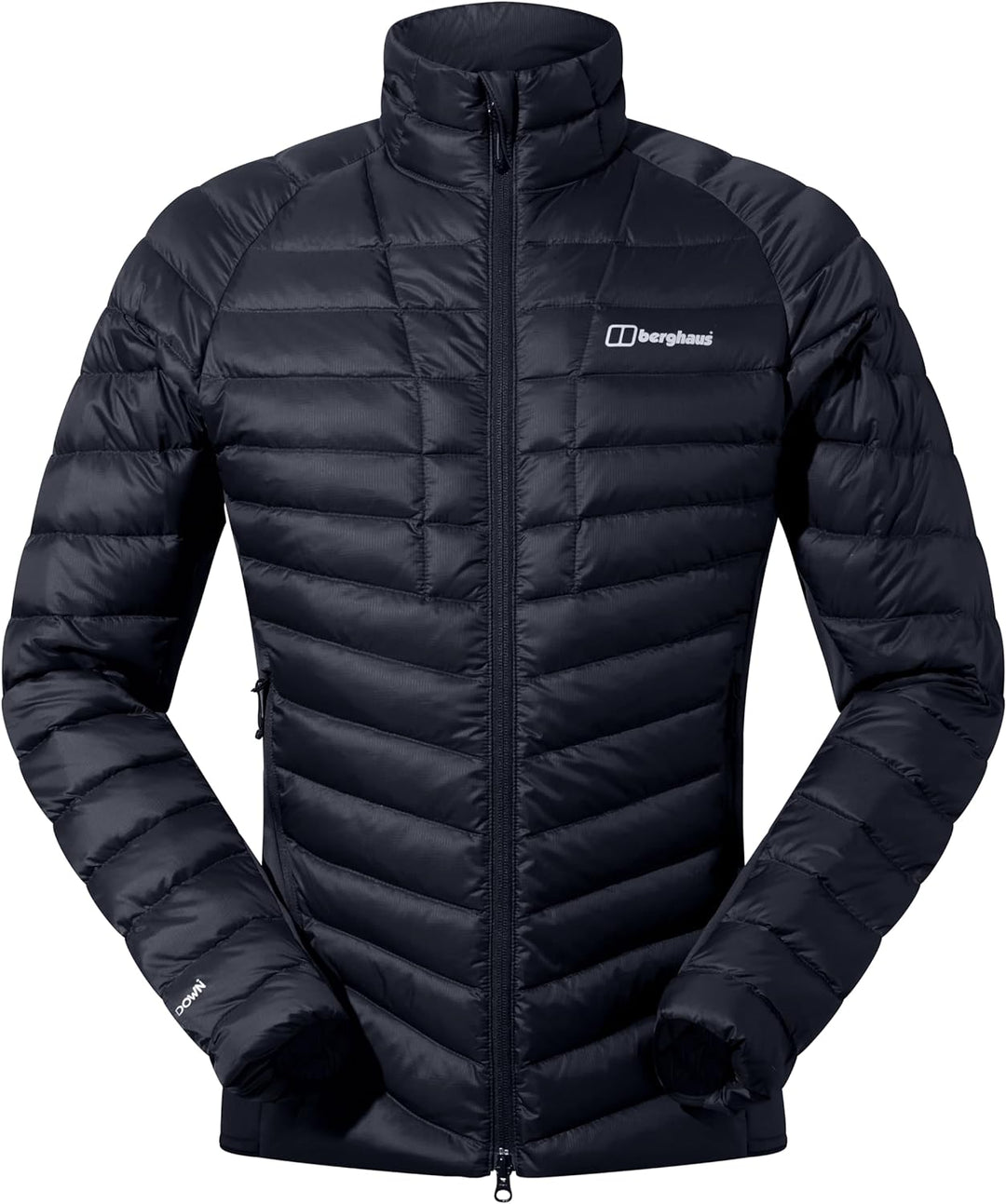 Berghaus Mens Tephra Stretch 2.0 Reflect Hydrodown Winter Jacket L schwarz / schwarz, L schwarz / sc