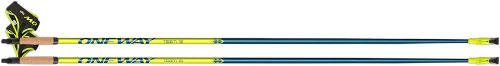 ONEWAY Nordic Walking Stöcke Team 15 Carbon Wanderstöcke Trekking Wandern Team 16 - 50% Diamond Carb