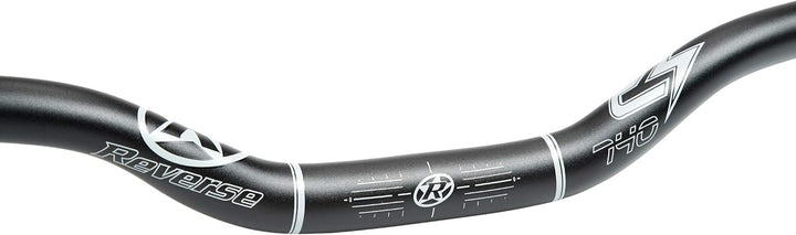 Reverse E-Element Ergo Fahrrad Lenker 25.4mm schwarz/grau 25.4mm 40mm Rise 740mm, 25.4mm 40mm Rise 7