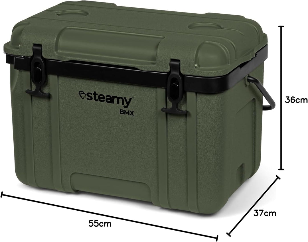 Steamy Outdoor BMX 26 Kühlbox 55 x 36 x 37 cm (l x b x h) Green, 55 x 36 x 37 cm (l x b x h) Green