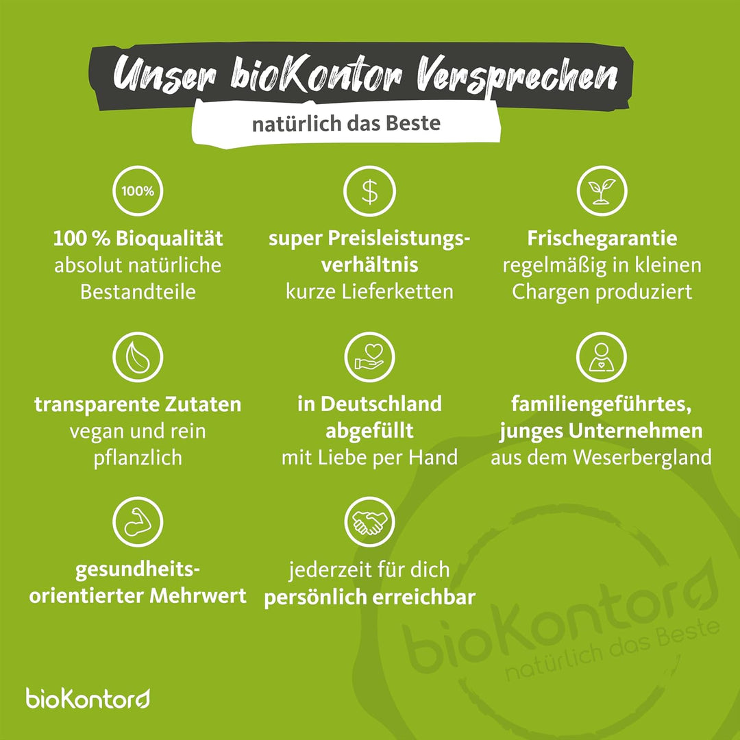 bioKontor – Bio Mandelöl 250ml – Mandelöl nativ kaltgepresst – 100% naturreines Mandel Öl in Rohkost