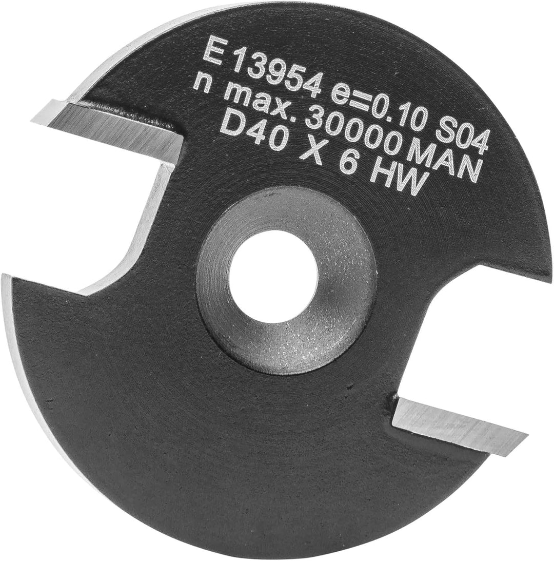 ENT 13954 Scheibennutmesser HW, Durchmesser (D) 40 mm, NL 6 mm, mit Senkbohrung D=40 / NL=6, D=40 /