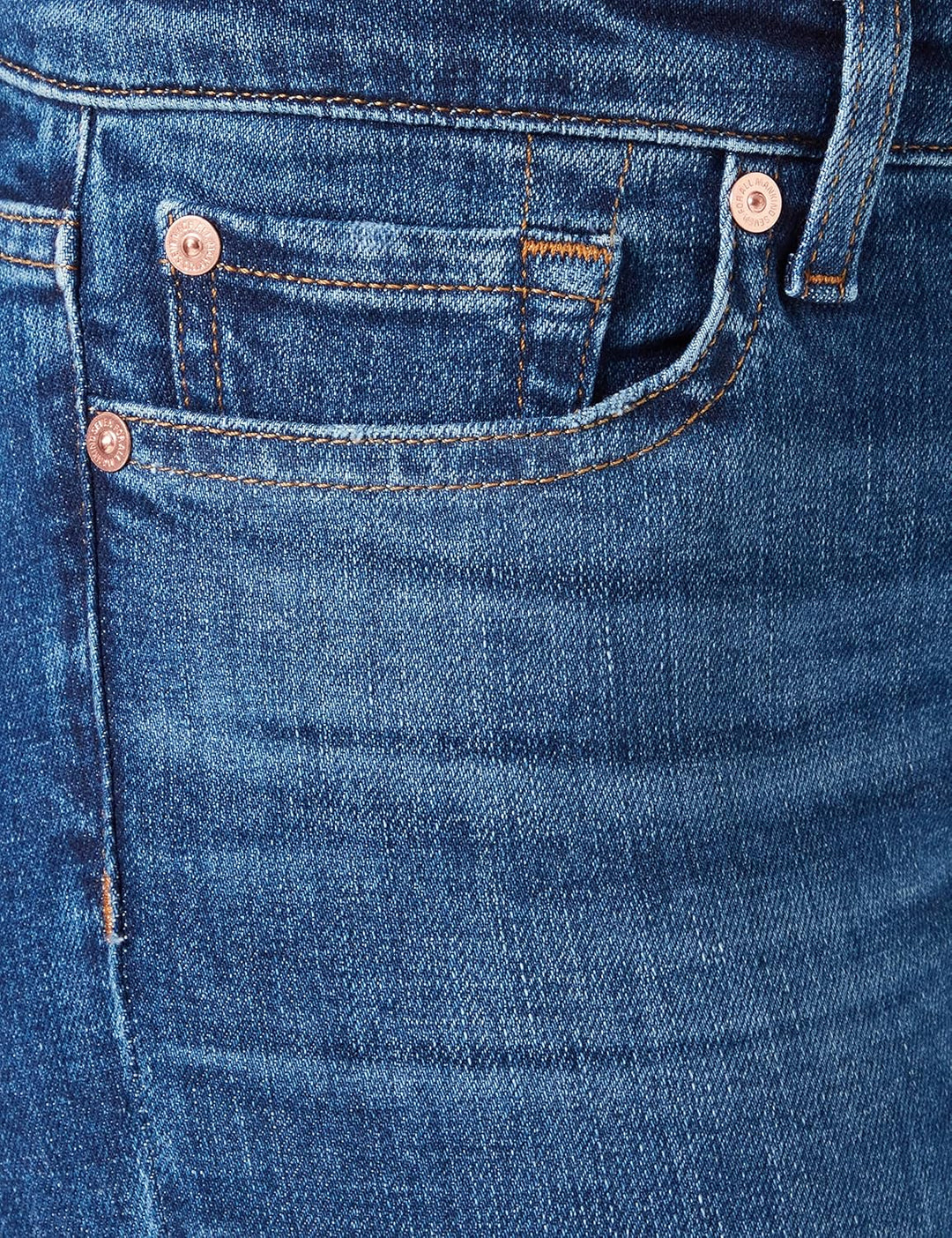 7 For All Mankind Damen Pyper Slim Illusion Jeans 26W / 26L Dark Blue, 26W / 26L Dark Blue