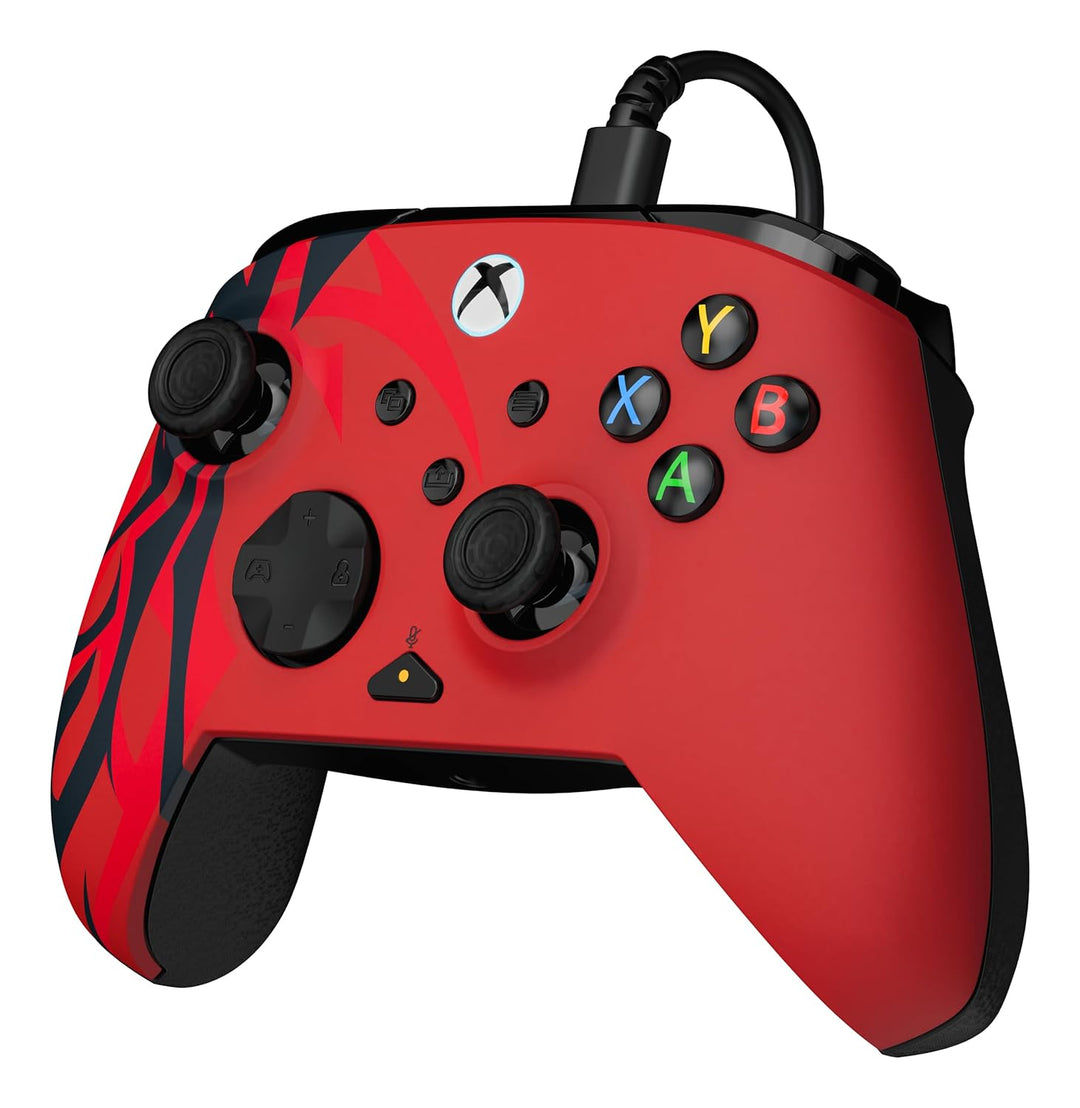 Turtle Beach Rematch Advanced Spirit Red Wired Gaming Controller - Lizenziert für Xbox Series X, S,