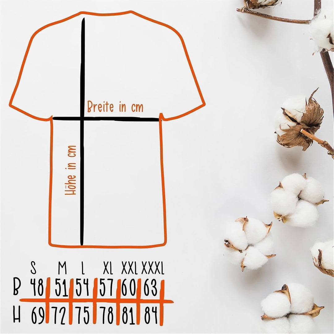 Hellweg Druckerei Herren T-Shirt Dorfkind Modern Bio Baumwolle Fairtrade Oberteil Grösse S-3XL für e