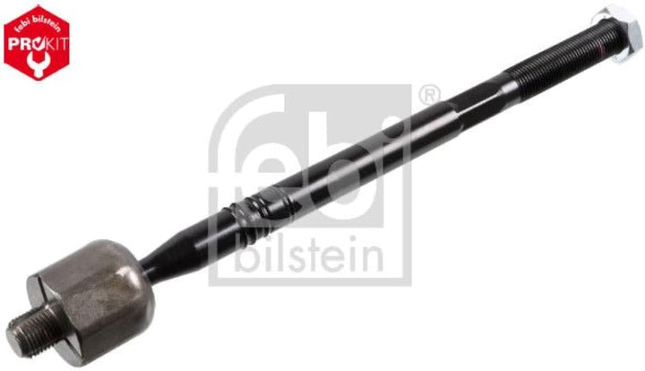 febi bilstein 37205 Spurstange mit Endstück, Mutter und Sicherungsmutter , 1 Stück Vorderachse links