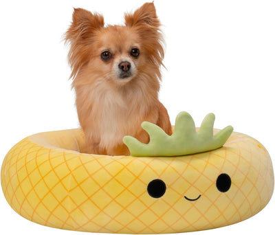 Squishmallows JPT0094 - Maui die Ananas Tierbett 50 cm, offizielles Jazwares Plüsch, superweiches Ha