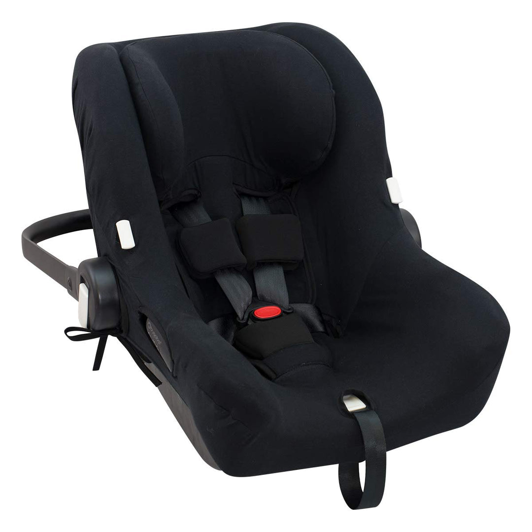 JYOKO KIDS Bezug für Autositz kompatibel mit Bugaboo Nuna by Turtle, aus Baumwolle (Black Series), B
