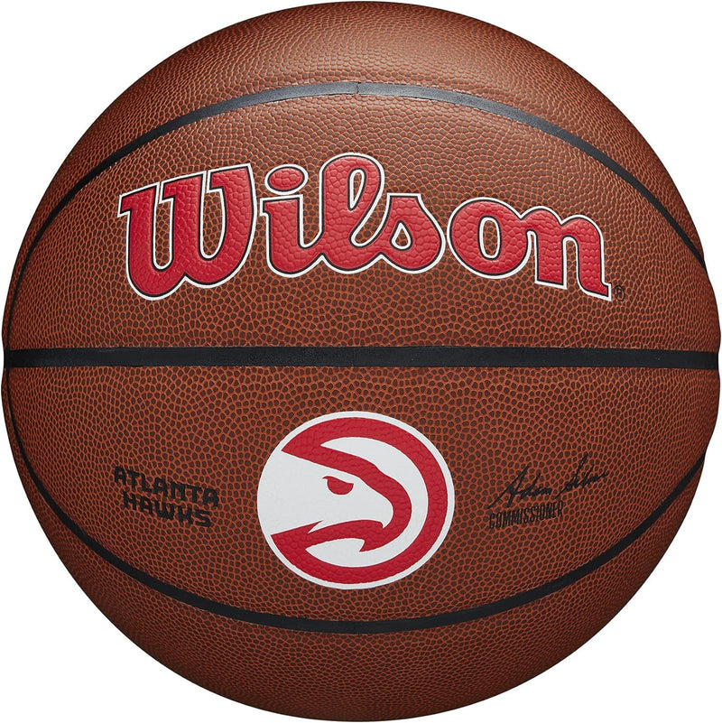 Wilson Unisex-Adult NBA Team Composite Basketball 7 Atlanta Hawks, 7 Atlanta Hawks