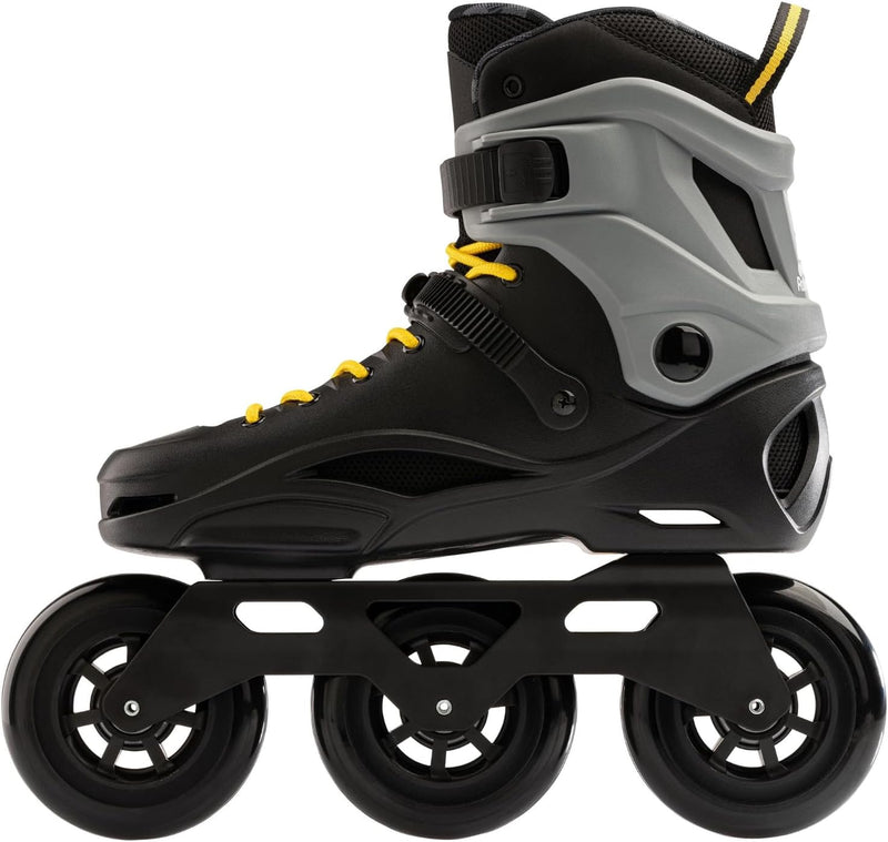 Rollerblade Herren Rb 110 Inline-Skates 43 Nero/Giallo Zafferano, 43 Nero/Giallo Zafferano