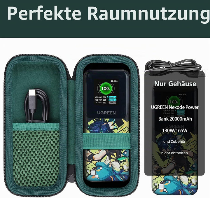 Aenllosi für UGREEN Nexode Power Bank 20000 mAh 130 W (PB721, PB723) / 20000 mAh 165 W (PB726) Harte