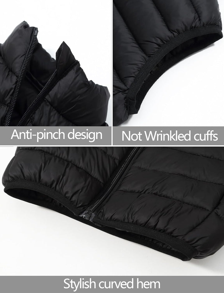Happy Cherry Kinder Winterweste Gefütterte Stehkragen Weste Winddicht Ärmellose Jacke Baby Warme Ste