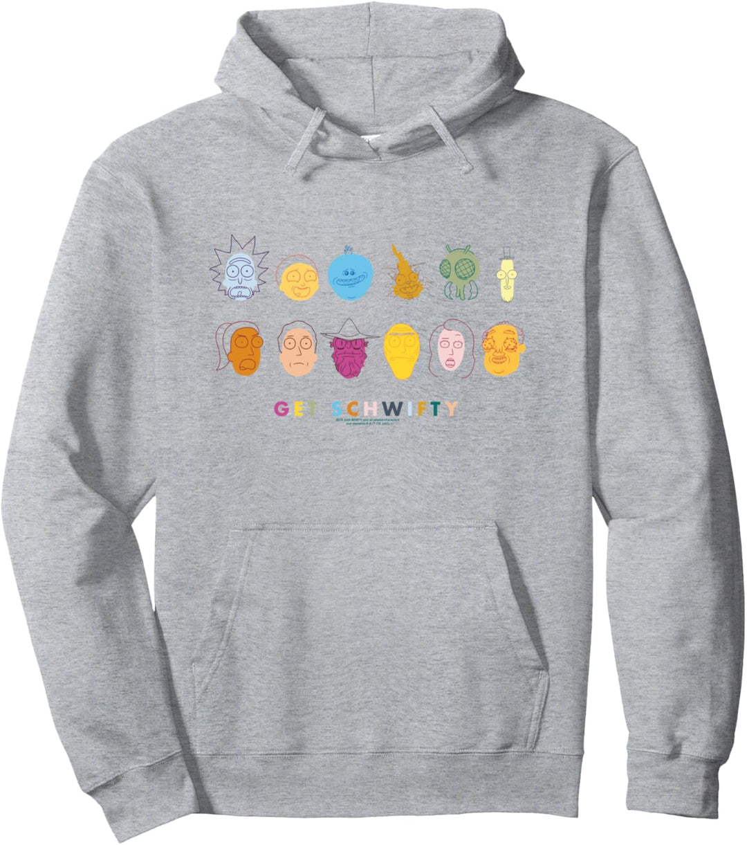 Rick and Morty Get Schwifty Pullover Hoodie