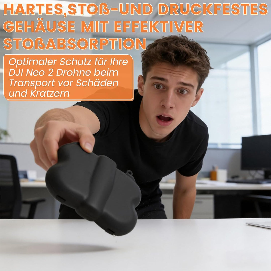 Tasche für DJI Flip Drohne, Kunststoff-Hartschalenkoffer, Drohnenschutz-Tragetasche Case, Kompakte A