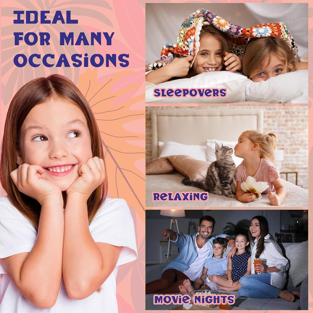 Disney Stitch Bademantel Kinder Mädchen, Morgenmantel mit Kapuze & Taschen - Geschenke für Mädchen &