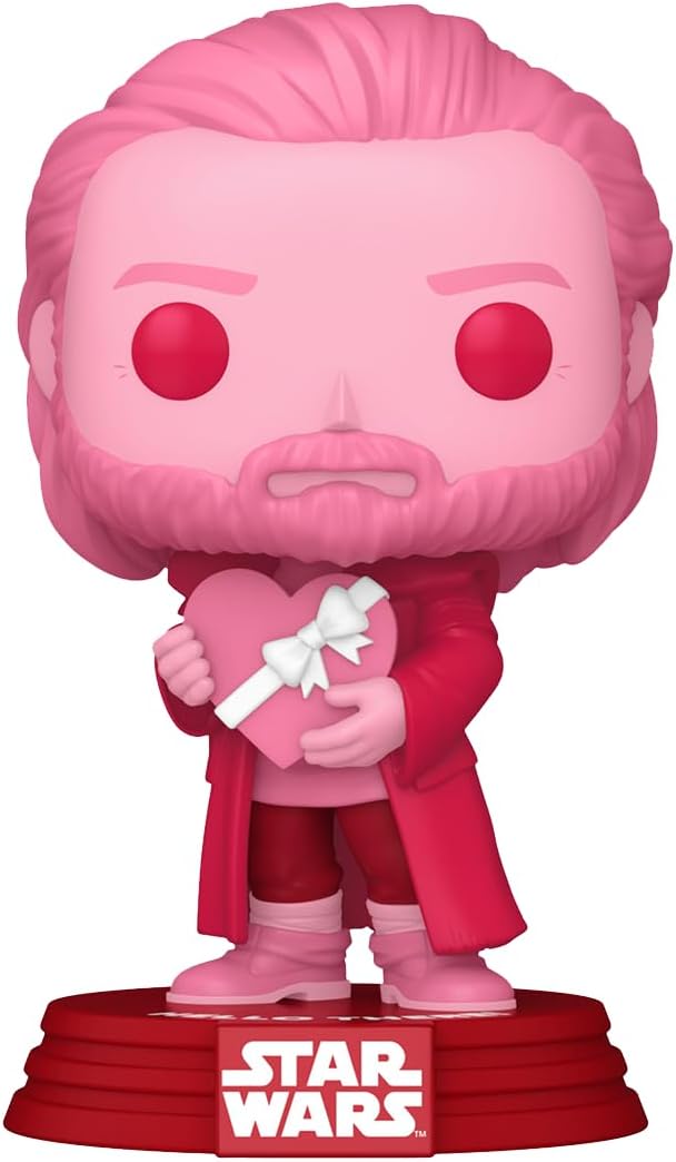 Funko POP! Star Wars: Valentines - Obi-Wan Kenobi - Vinyl-Sammelfigur - Geschenkidee - Offizielle Ha