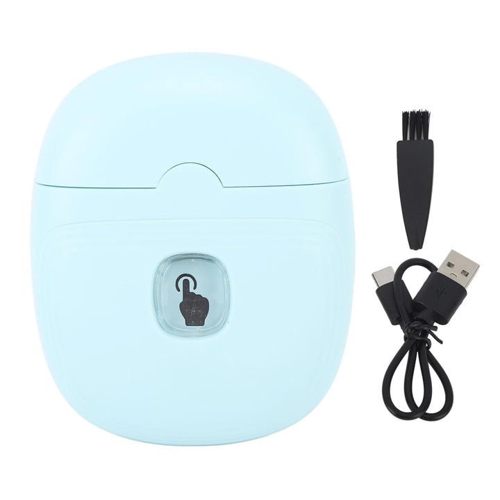 Elektrischer Automatischer Nagelknipser, LED-Licht, USB-Aufladung, Sicherer Fingernagelschneider für