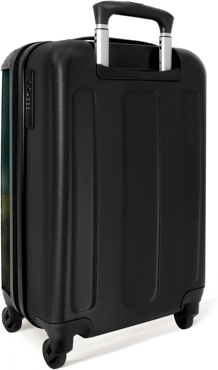 NoBoringSuitcases.com® Koffer Handgepäck Trolley Rollkoffer Kleine Reisekoffer - Kätzchen - Illustra