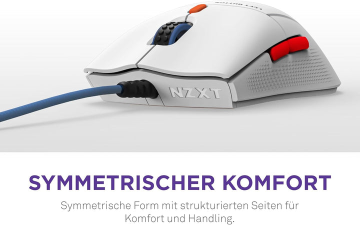 NZXT Lift 2 Starfield | Leichte symmetrische Gamingmaus, kabelgebunden | Nur 58 g Gewicht | 8 kHz Ab