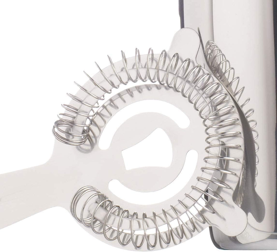 BAR CRAFT Cocktail-Set Edelstahl in Silber 3-teilig, 12 x 17 x 22 cm, 3-Einheiten