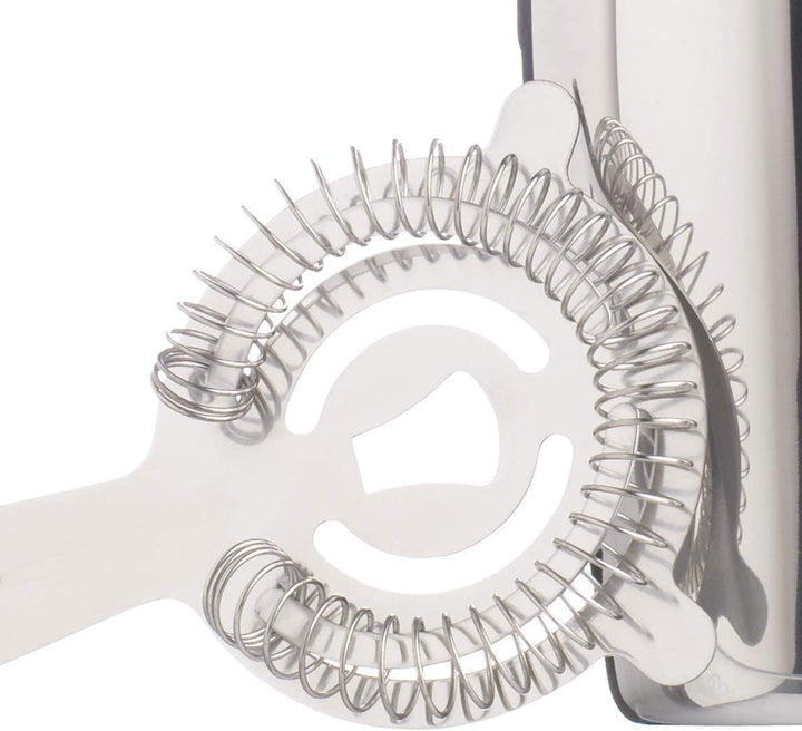 BAR CRAFT Cocktail-Set Edelstahl in Silber 3-teilig, 12 x 17 x 22 cm, 3-Einheiten