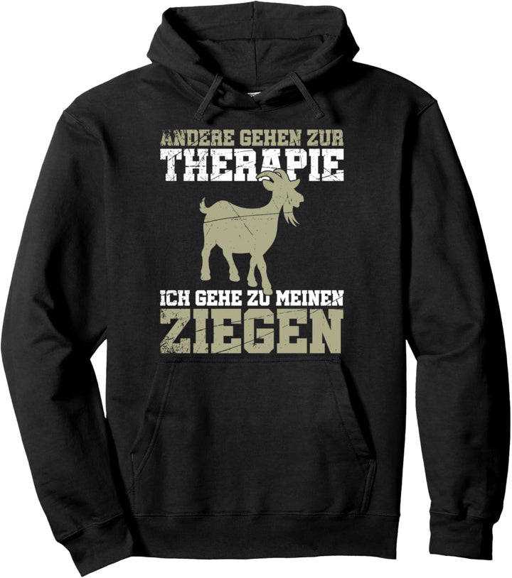 Ziegen Geschenk für Farmer Bauernhof Ziege Pullover Hoodie