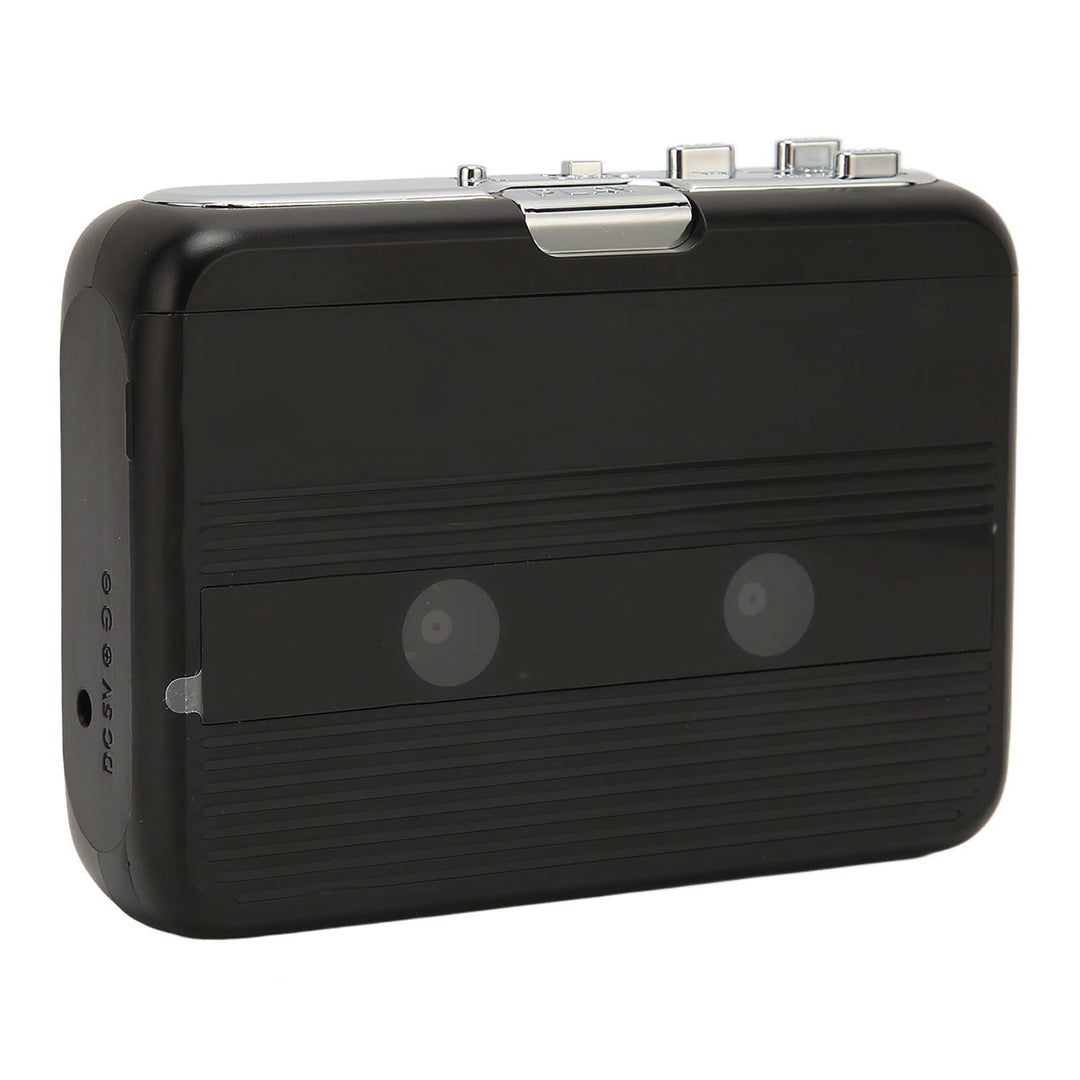 Bluetooth Kassettenspieler mit Kopfhörer, Stereo Retro Auto Reverse Tragbarer Drahtloser FM Kassette