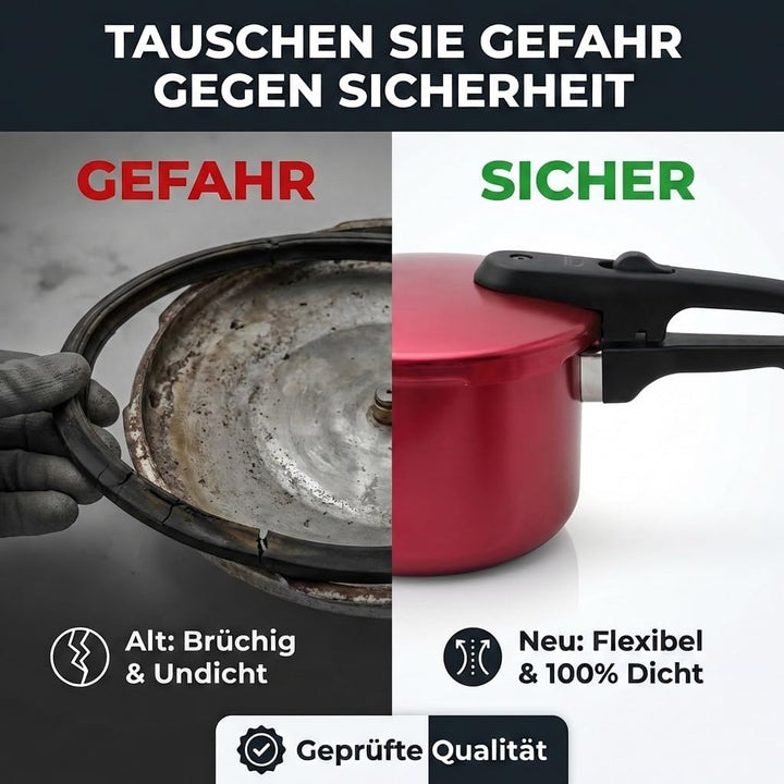 Union Quedlinburg Dichtung V Profil Schnellkochtopf SKT 68 - DDR Traditionsprodukt