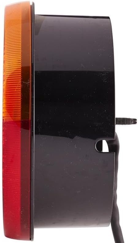 HELLA - Heckleuchte - Hybrid - 12V - Anbau/geschraubt - Lichtscheibenfarbe: rot/gelb - LED-Lichtfarb