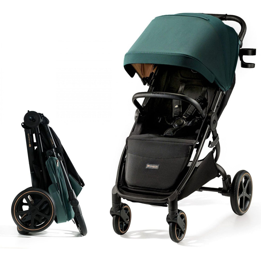 Kinderkraft MITZY Buggy bis 22 kg, Liegebuggy, Kinderwagen, Leicht, Schnell und Einfach Zusammenklap