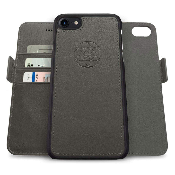 Dreem Fibonacci 2in1 Handyhülle Flipcase für iPhone SE 3 (2022), SE 2, & 8/7 | Magnetisches iPhone C